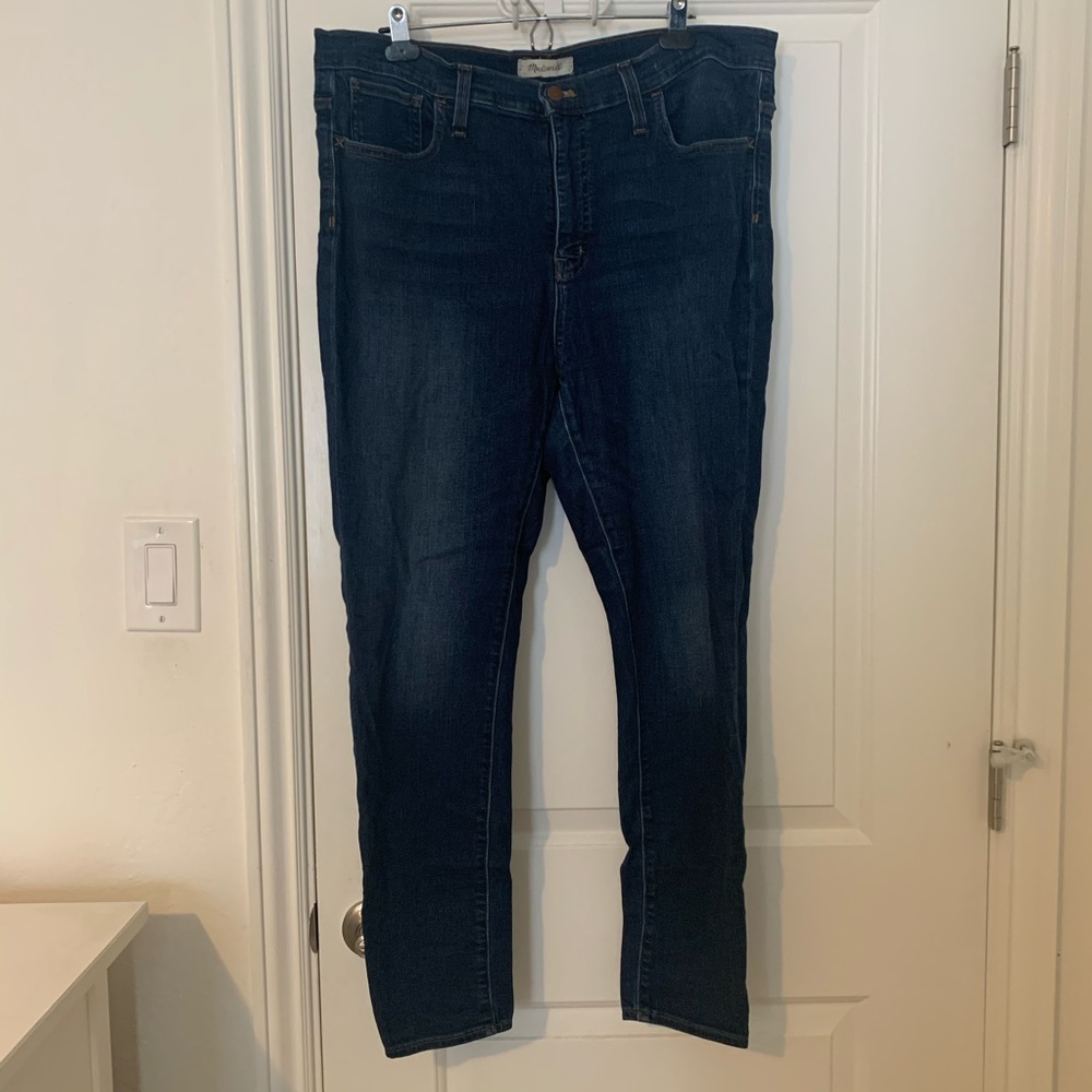Madewell Magic Pocket 9" Mid-Rise Skinny Jeans